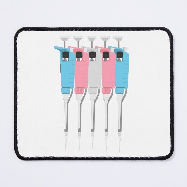 Item preview, Transgender Pride Micropipettes designed and sold by emmacatwheels.