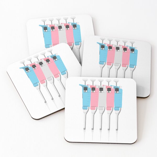 Item preview, Transgender Pride Micropipettes designed and sold by emmacatwheels.