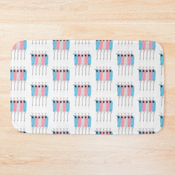 Item preview, Transgender Pride Micropipettes designed and sold by emmacatwheels.