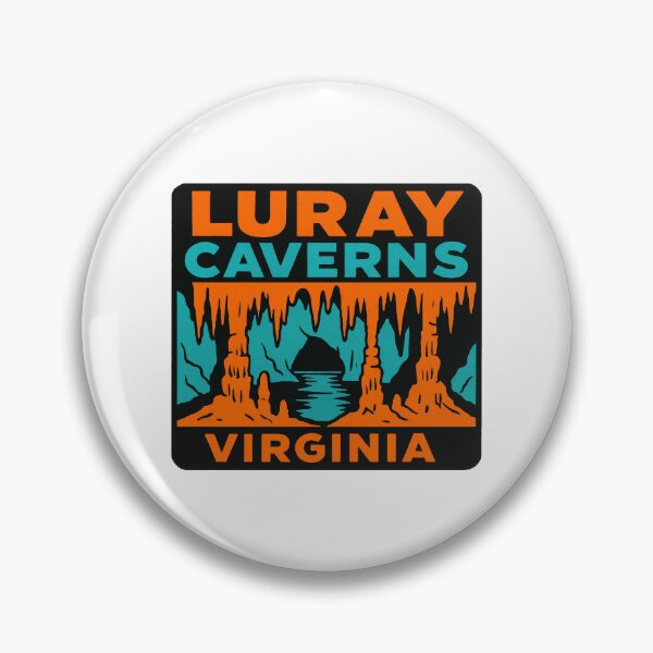 Item preview, Luray Caverns Vintage Style Decal designed and sold by Decal Mania.