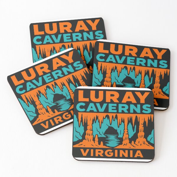 Item preview, Luray Caverns Vintage Style Decal designed and sold by Decal Mania.