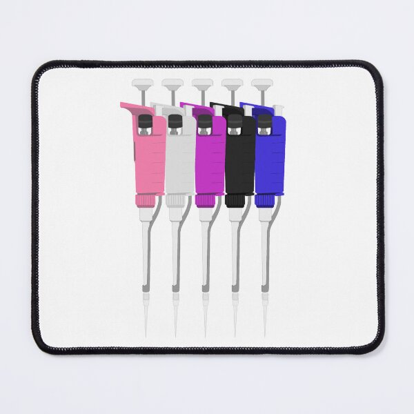 Item preview, Gender Fluid Pride Micropipettes designed and sold by emmacatwheels.