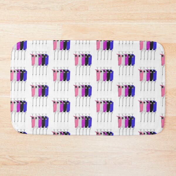 Item preview, Gender Fluid Pride Micropipettes designed and sold by emmacatwheels.