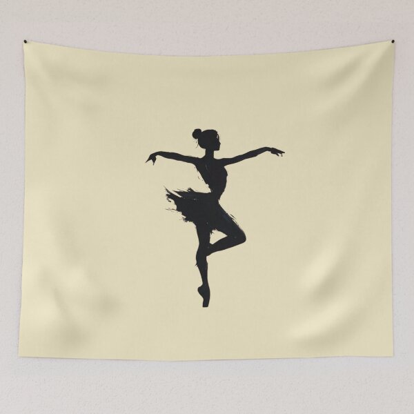 Item preview, Black Silhouette Dancer designed and sold by Aise06.