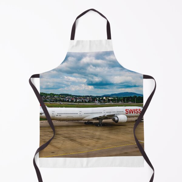 Item preview, Swiss Airlines Passenger Airplane Taxiing on Runway designed and sold by Mats Silvan.