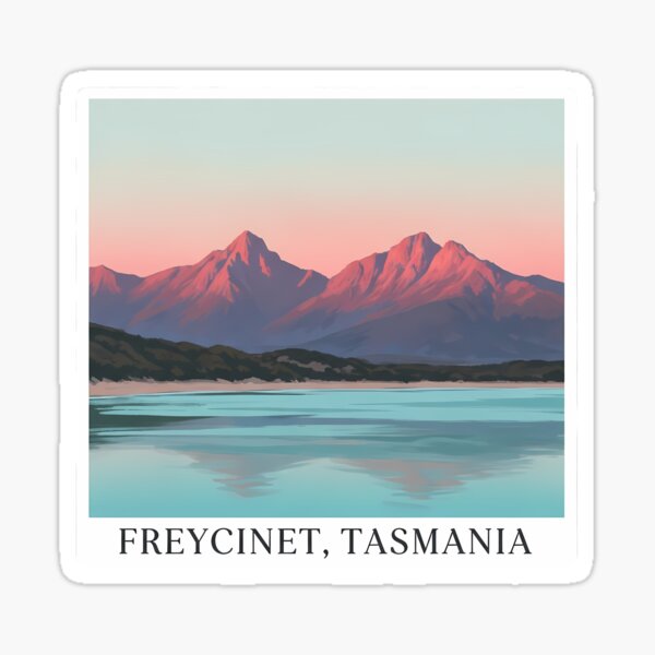 Item preview, Golden Hour at Freycinet: A Wineglass Bay Masterpiece designed and sold by Digital Dreams Arts.