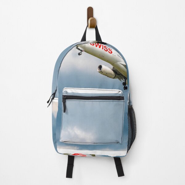 Item preview, Swiss Airlines Passenger Airplane Take Off From the Runway and Flying designed and sold by Mats Silvan.
