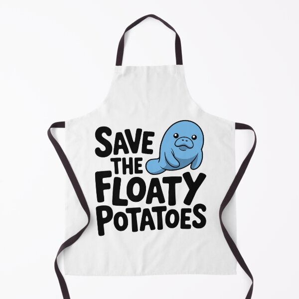 Item preview, Save The Floaty Potatoes! Cute Manatee Lover designed and sold by PMCreative.