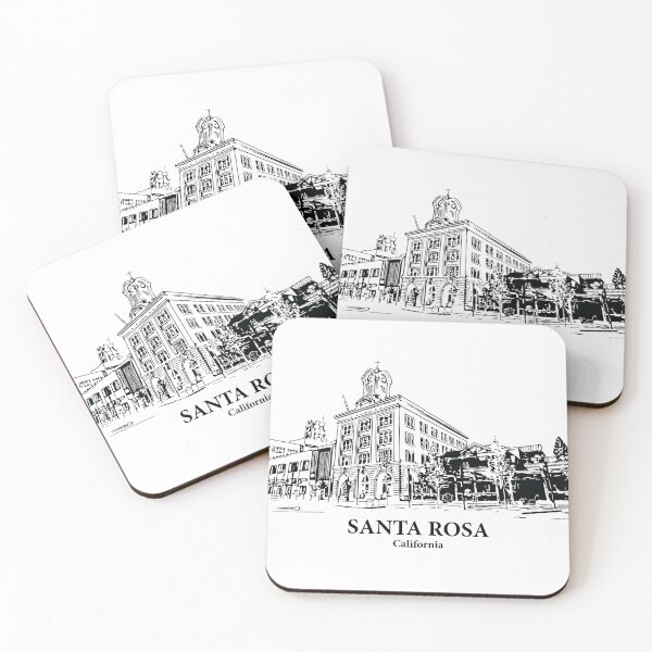 Item preview, Santa Rosa - California designed and sold by Lakeric Cityscapes.