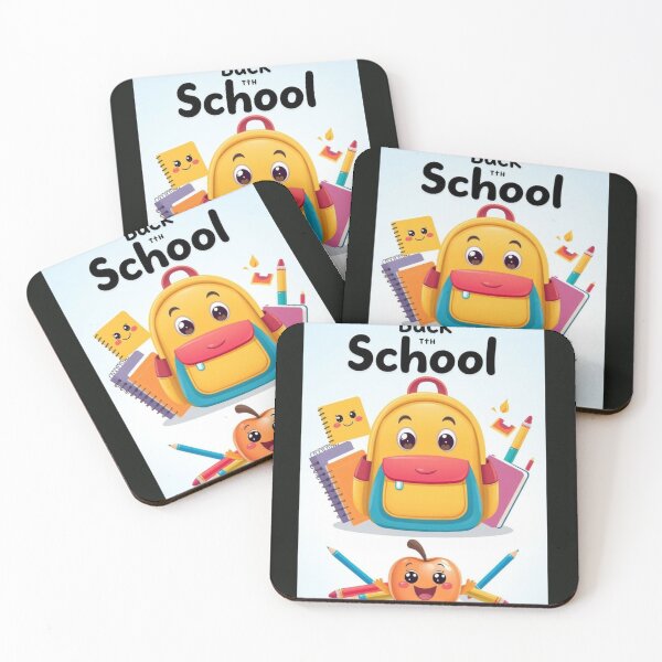 Item preview, Bonjour l’école ! Fournitures mignonnes en fête. Hello School – Cute Stationery Celebration designed and sold by Drawingshirts.