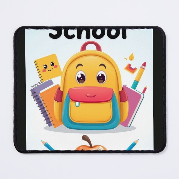 Item preview, Bonjour l’école ! Fournitures mignonnes en fête. Hello School – Cute Stationery Celebration designed and sold by Drawingshirts.