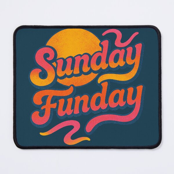 Item preview, Retro Sunday Funday Vibes designed and sold by FrictionMaxxing.