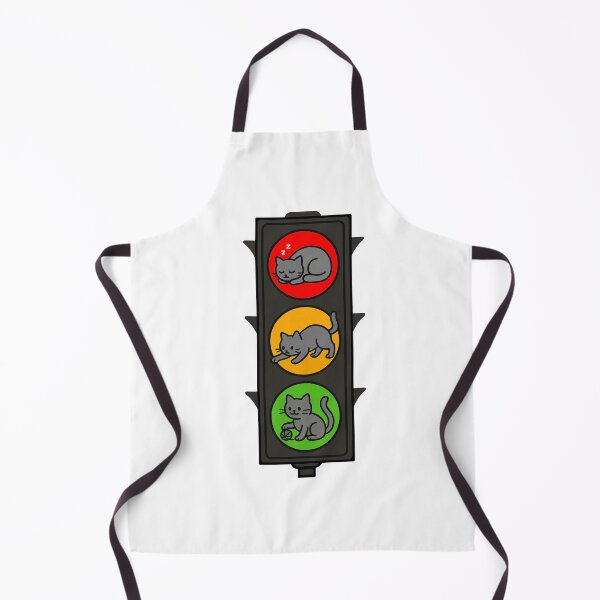 Item preview, Funny Traffic Lights With Cats designed and sold by Ketsuruii shop.