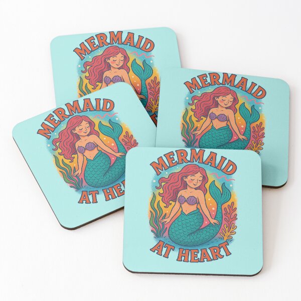 Item preview, Mermaid at Heart Ocean Dream Design designed and sold by FrictionMaxxing.