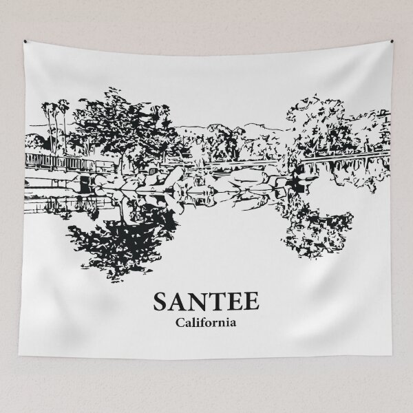 Item preview, Santee - California designed and sold by Lakeric Cityscapes.