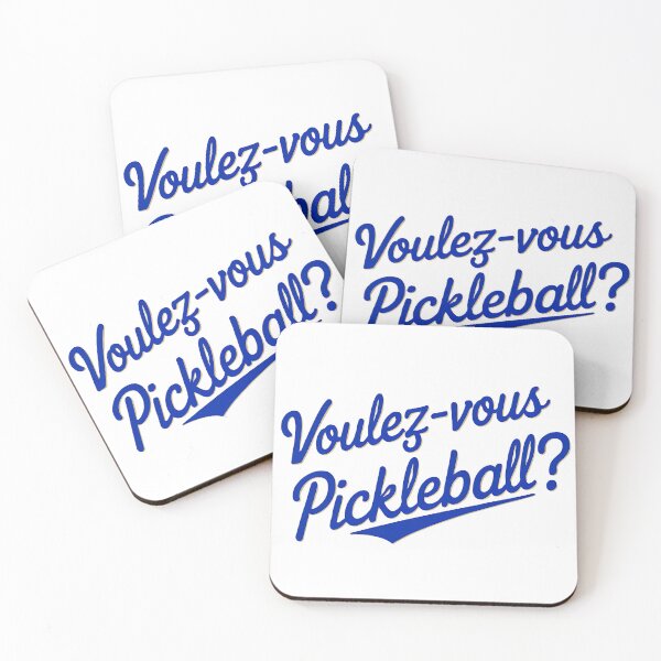 Item preview, Voulez-Vous Pickleball? – Fun French Pickleball Lovers Design designed and sold by Khala.