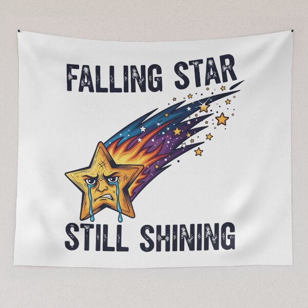 Item preview, Falling Star, Still Shining designed and sold by Amir Faysal.
