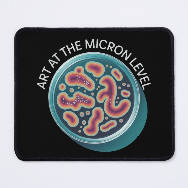 Item preview, Art at the micron level, funny art and microbiology designed and sold by NoetherSym.