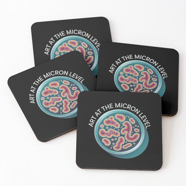 Item preview, Art at the micron level, funny art and microbiology designed and sold by NoetherSym.