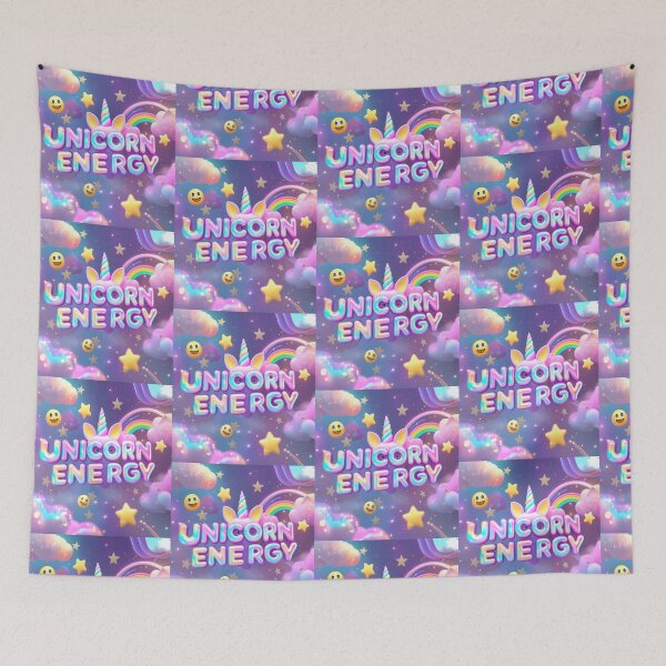 Item preview, “Positive Rainbow Unicorn Power” designed and sold by OrcunTezel.