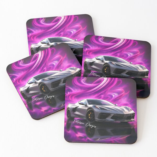 Item preview, Corvette C8 Fanart (Grey 6) designed and sold by Peterson Designs.