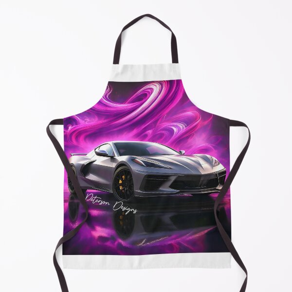 Item preview, Corvette C8 Fanart (Grey 6) designed and sold by Peterson Designs.