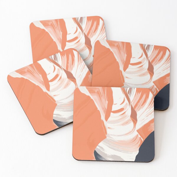Item preview, Antelope Canyon Peaceful Minimalist Art Illustration designed and sold by LVTFCOarts.