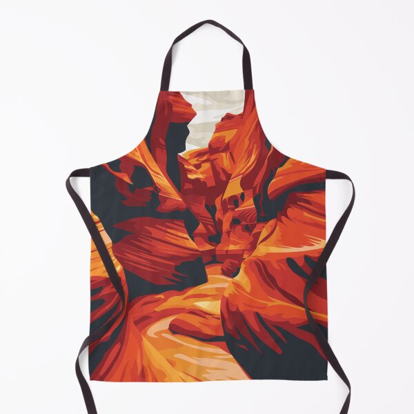 Item preview, Antelope Canyon Desert Theme Minimalist Art Illustration designed and sold by LVTFCOarts.
