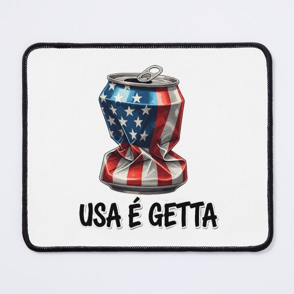 Item preview, USA è Getta – Crushed Can Protest Art designed and sold by FabioPP.