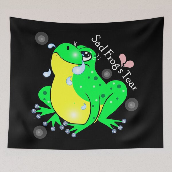 Item preview, Sad Frog’s Tear designed and sold by Shirley cute art .