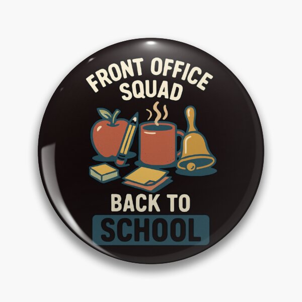 Item preview, Front Office Squad – Retro Back to School Design designed and sold by FrameFlow.