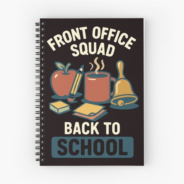 Item preview, Front Office Squad – Retro Back to School Design designed and sold by FrameFlow.