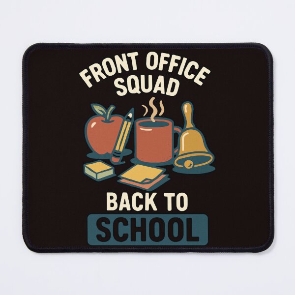 Item preview, Front Office Squad – Retro Back to School Design designed and sold by FrameFlow.