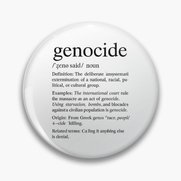 Item preview, GENOCIDE – Definition Artwork designed and sold by FabioPP.