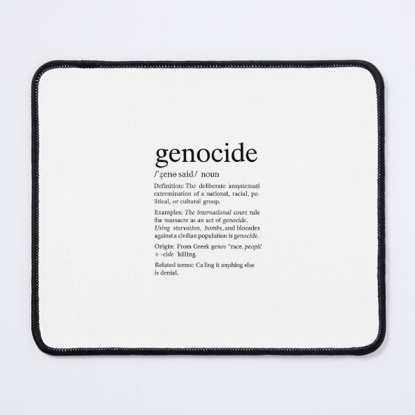 Item preview, GENOCIDE – Definition Artwork designed and sold by FabioPP.