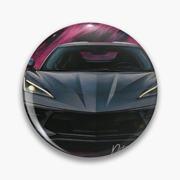 Item preview, Corvette C8 Fanart (Grey 7) designed and sold by Peterson Designs.