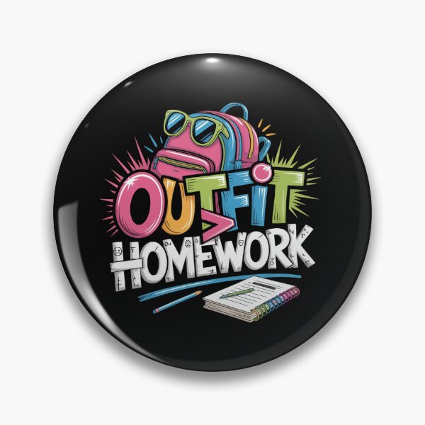 Item preview, Outfit Over Homework Funny Graffiti designed and sold by MagicWander.