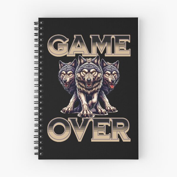 Item preview, Game Over cool wolf design designed and sold by ReneMM.