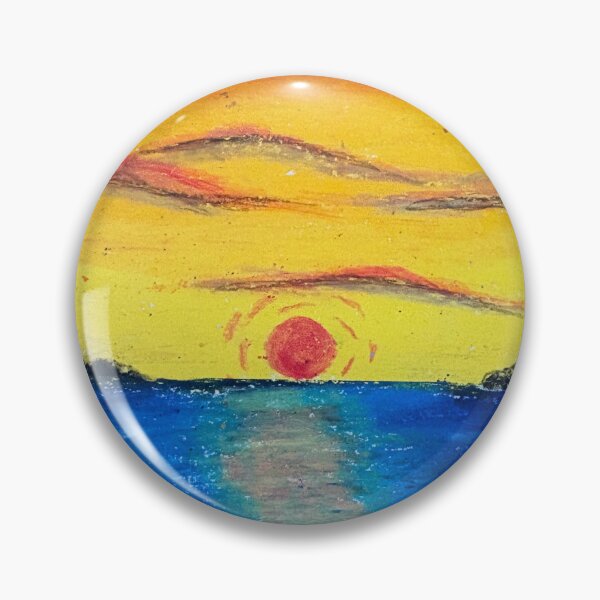 Item preview, Sunset in the hills designed and sold by Rebecca valentine art.