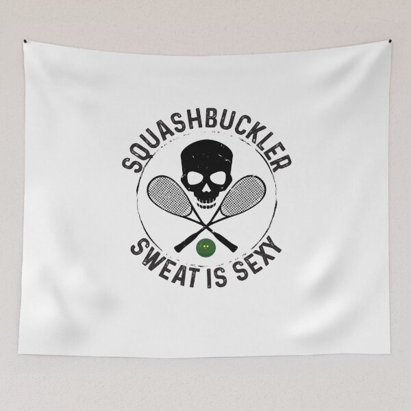Item preview, Squashbuckler Squash Skull designed and sold by oberdoofus.