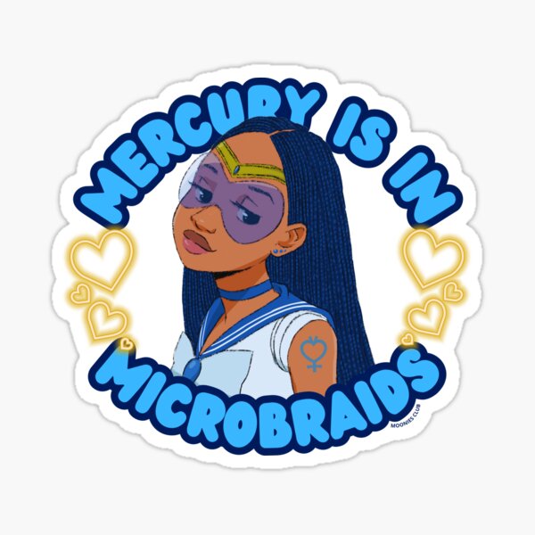 Item preview, Mercure est dans les microtresses designed and sold by MooniesClub.