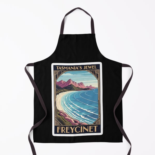 Item preview, Freycinet, Tasmania's Jewel: An Elegant Art Deco Poster designed and sold by Digital Dreams Arts.