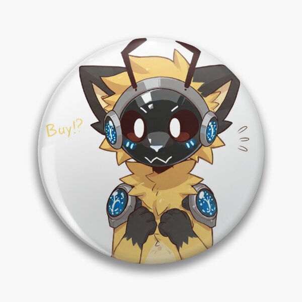 Item preview, Hopeful Yellow Protogen Asks You to Buy designed and sold by Finmm.