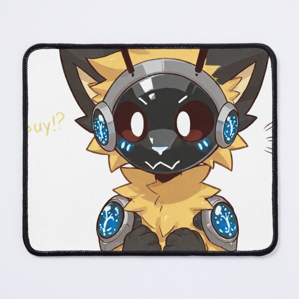 Item preview, Hopeful Yellow Protogen Asks You to Buy designed and sold by Finmm.