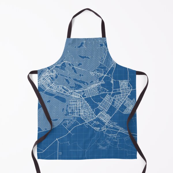 Item preview, Abu Dhabi City Map of the UAE - Blueprint designed and sold by deMAP.