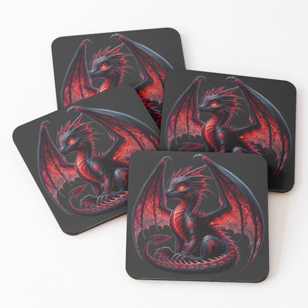 Item preview, Dragon Hatchling - Dark Crimson Edition designed and sold by Woven-myth.