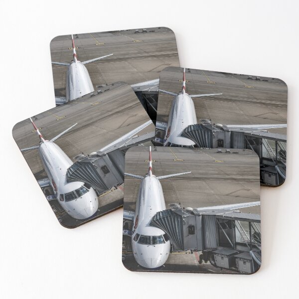 Item preview, Zurich Airport and Passenger Airplane and Boarding Bridge Gate on Airfield designed and sold by Mats Silvan.