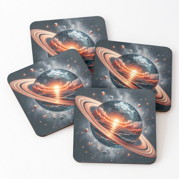 Item preview, Saturn with Ocean Inside, Ai Generated Art    designed and sold by ACC .