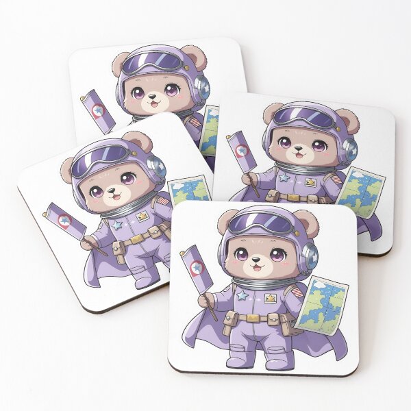 Item preview, Intergalactic traveling teddy bear designed and sold by Kwikistudio.