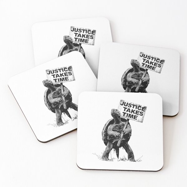 Item preview, Banksy Patient Turtle Protest - Justice Takes Time designed and sold by hamishby.